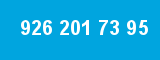 926 201 73 95 926 201 73 95